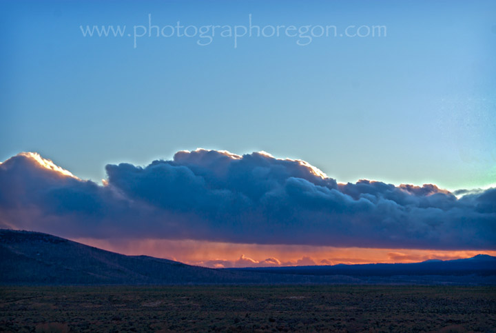 Millican Oregon sunset